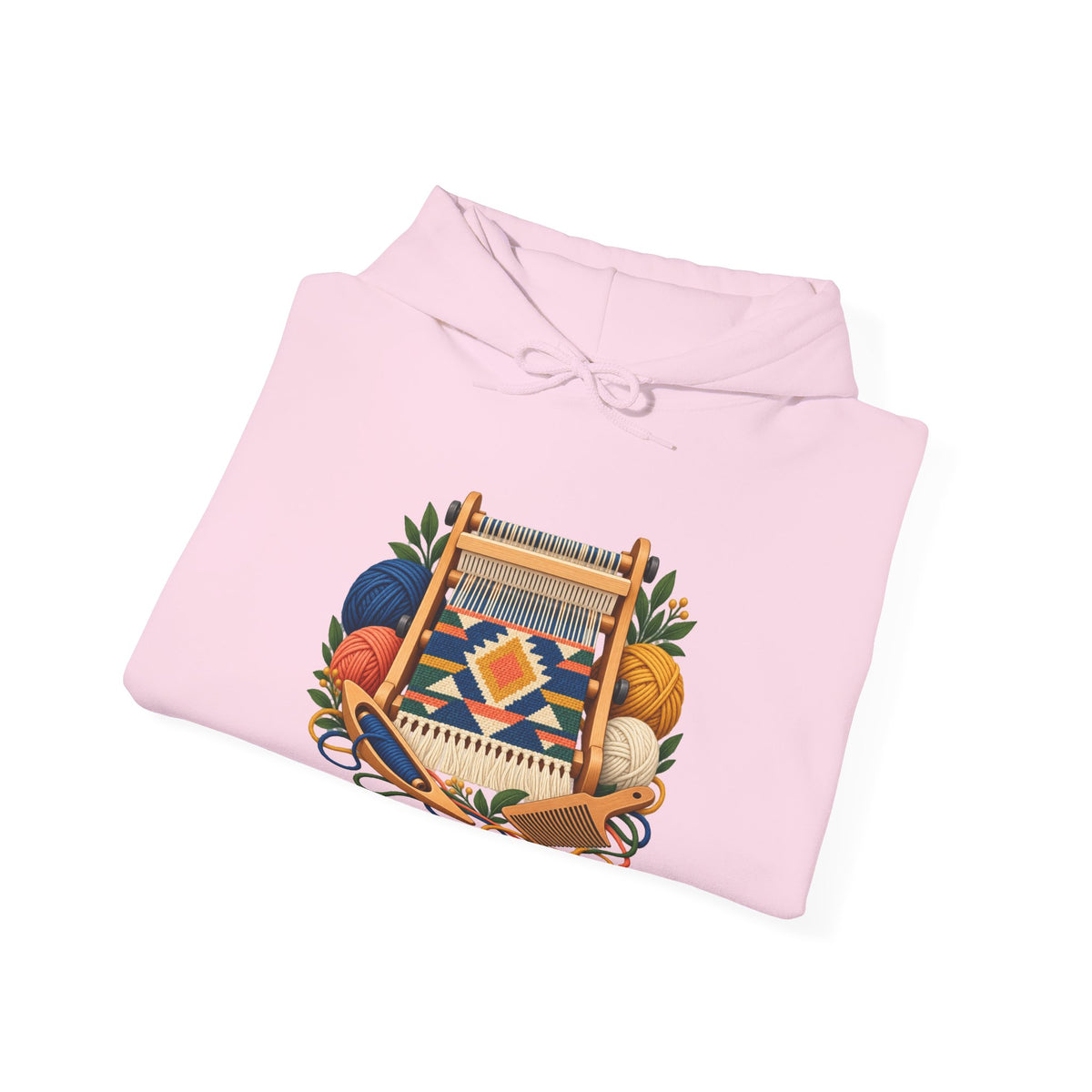 Geometric Hand Weaving Workshop Hoodie