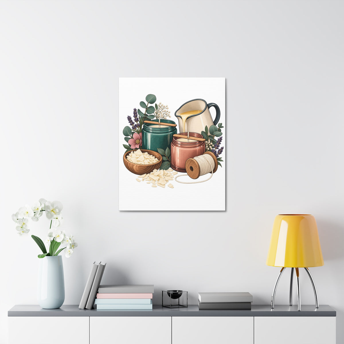 Artisan Candle Making Workshop Canvas