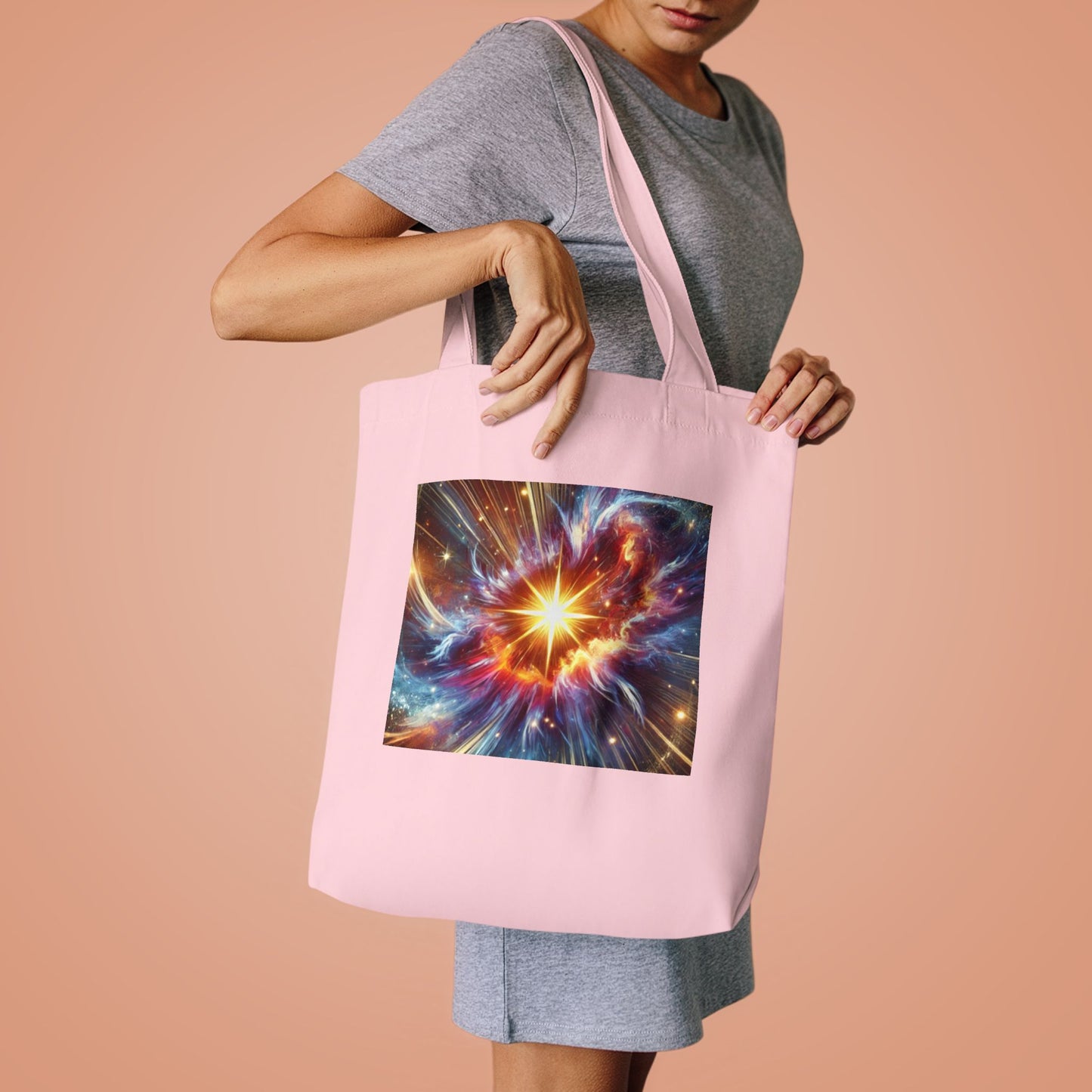Cosmic Starburst Energy Abstract Space Tote Bag Astronomy Gift
