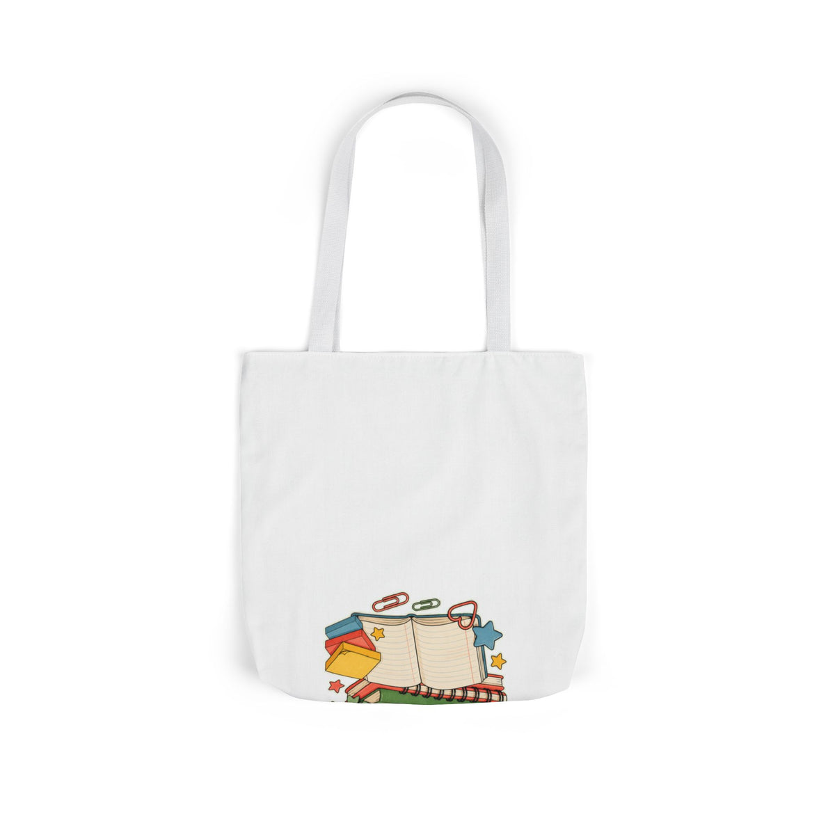 Apple Pencil Desk Stack Back To School Tote Bag