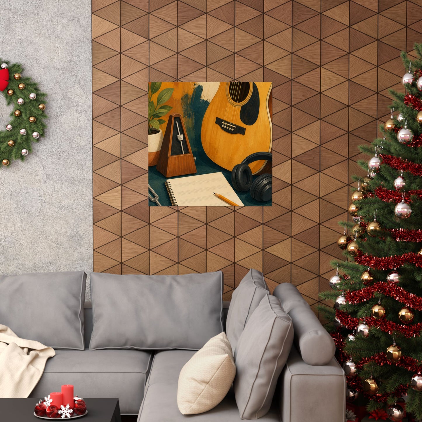 Warm Music Practice Hobby Poster