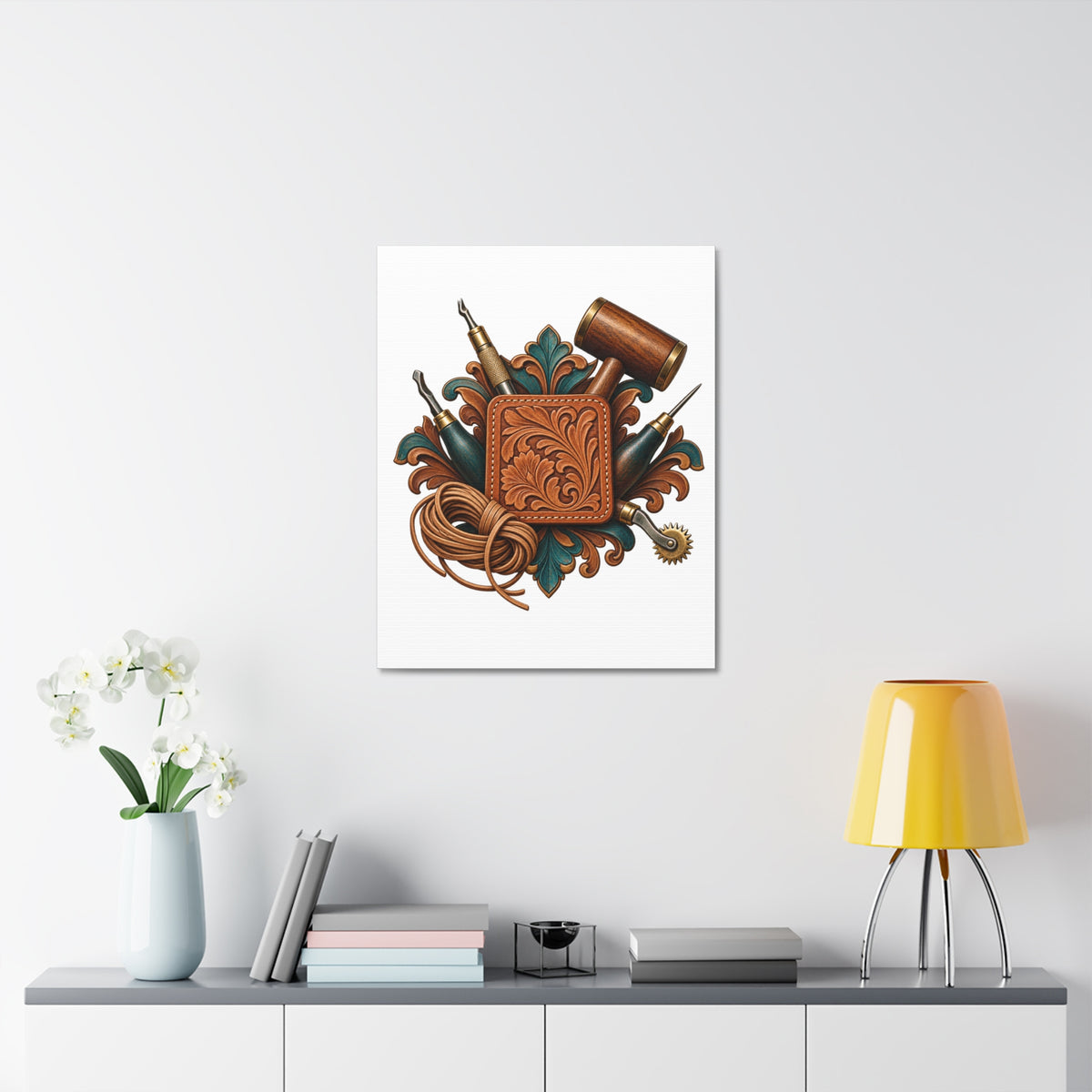 Traditional Leather Tooling Workshop Canvas