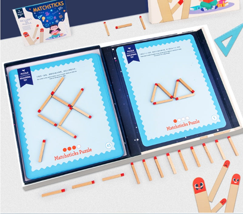 Wooden Puzzle Toy β Thinking Match Educational Game