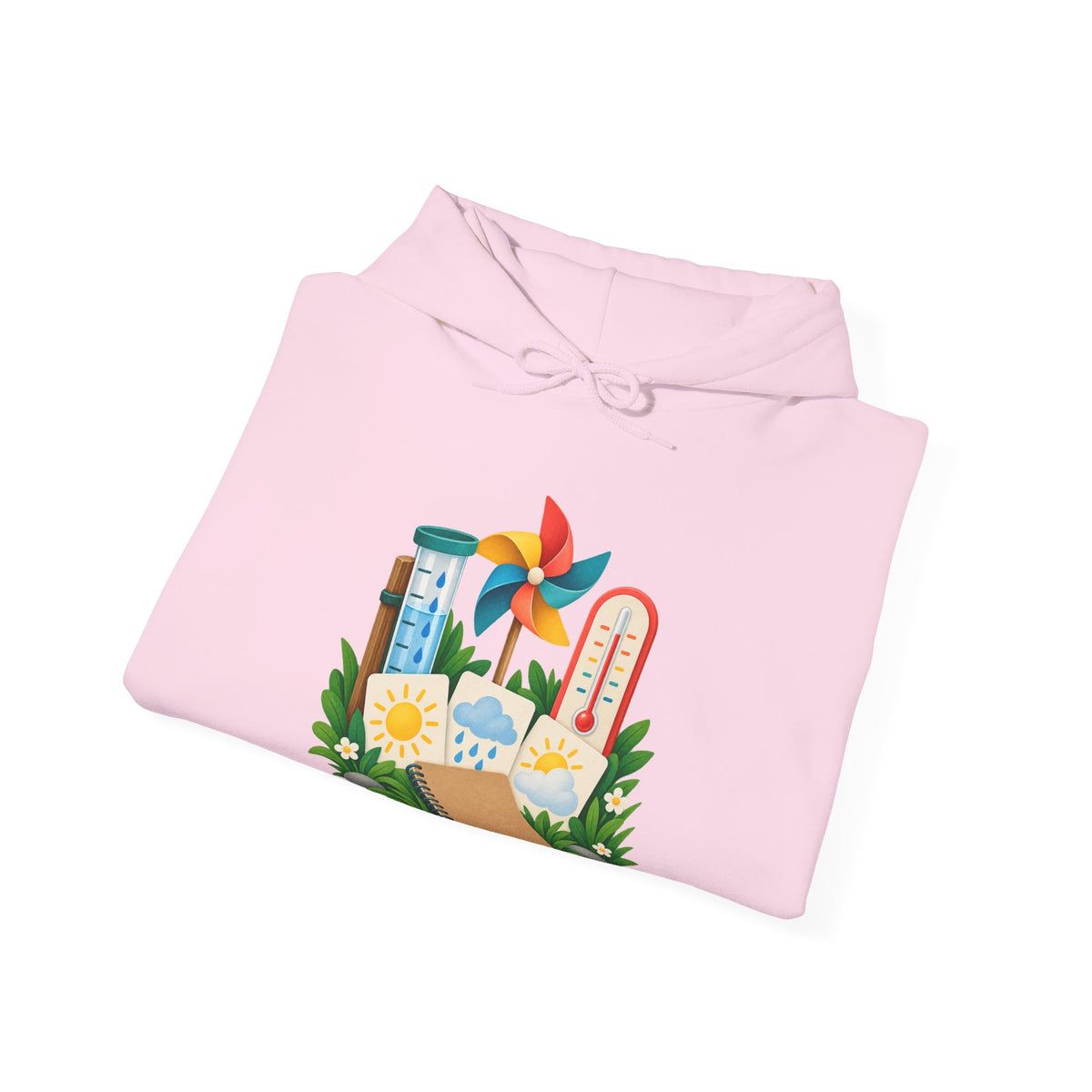Colorful Backyard Weather Watching Kit Hoodie