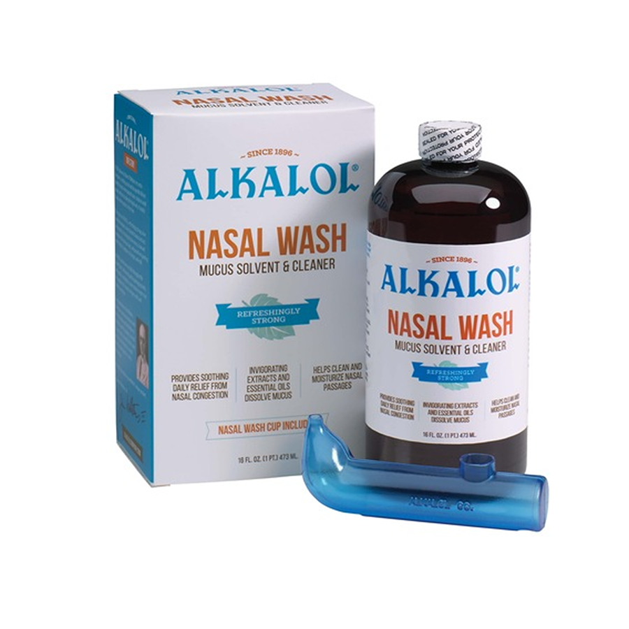 Alkalol Nasal Wash Liquid 16 Oz