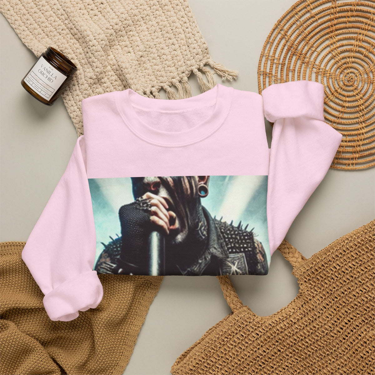 Punk Rock Vocalist Stage Energy Soft Music Sweatshirt