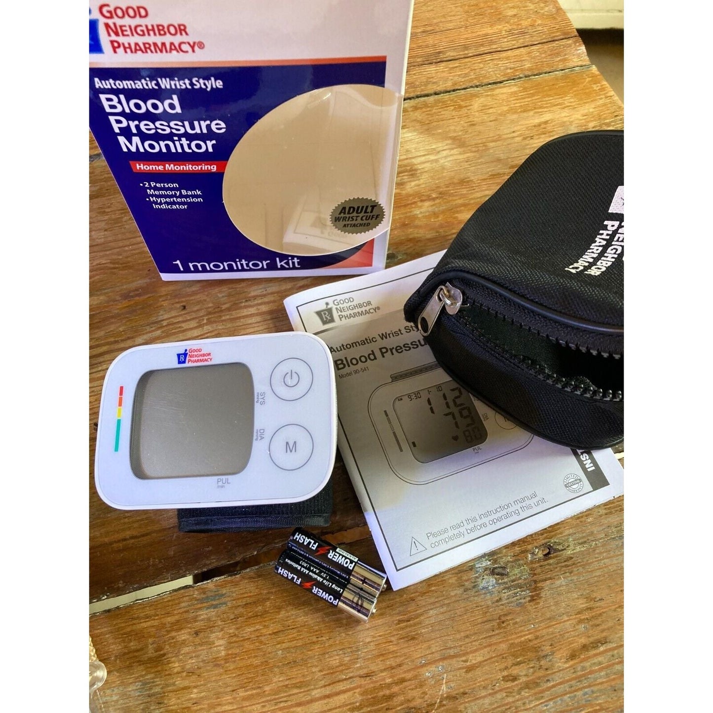 Good Neighbor Pharmacy Automatic Wrist Style Blood Pressure Monitor #394