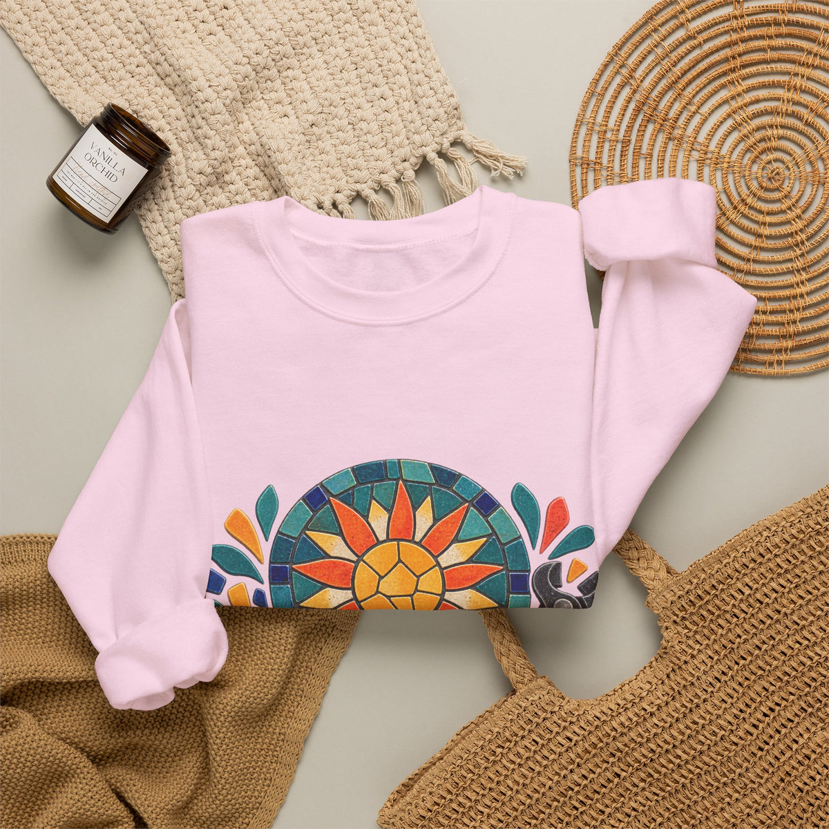 Sunburst Mosaic Making Workshop Sweatshirt