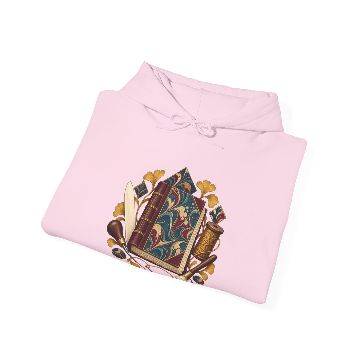 Traditional Marbled Bookbinding Workshop Hoodie