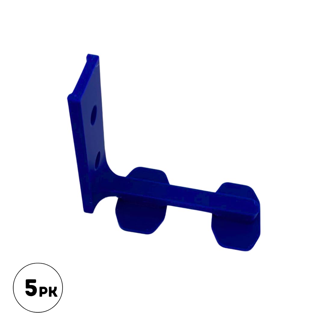 Racetrack Wall Connectors Compatible with Hot Wheels Tracks | Screw in or Adhesive Version | Create Epic RaceTracks | Made in USA