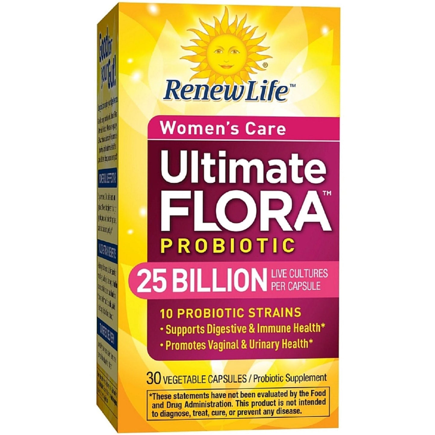 Renew Life Ultimate Flora Probiotic Women's Care Vegetarian Capsules 30Ct