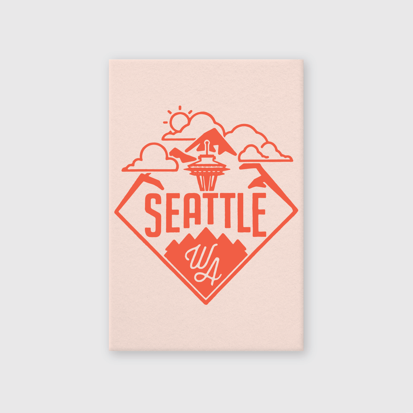 Seattle Sun & Sky Postcard