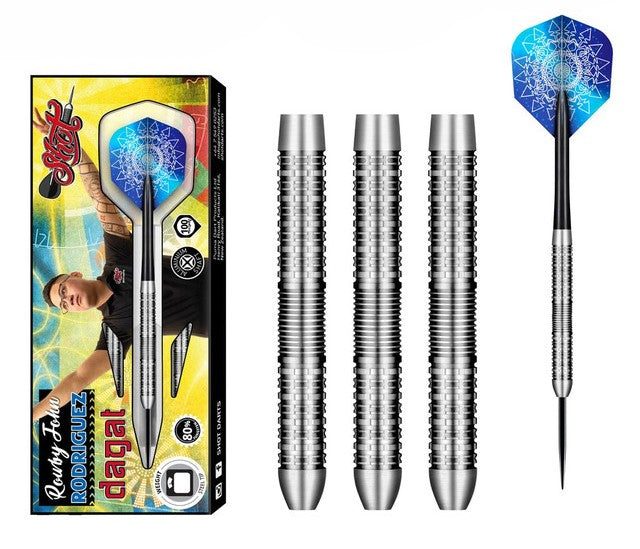 Rowby-John Rodriguez Araw Steel Tip Dart Set-90% Tungsten