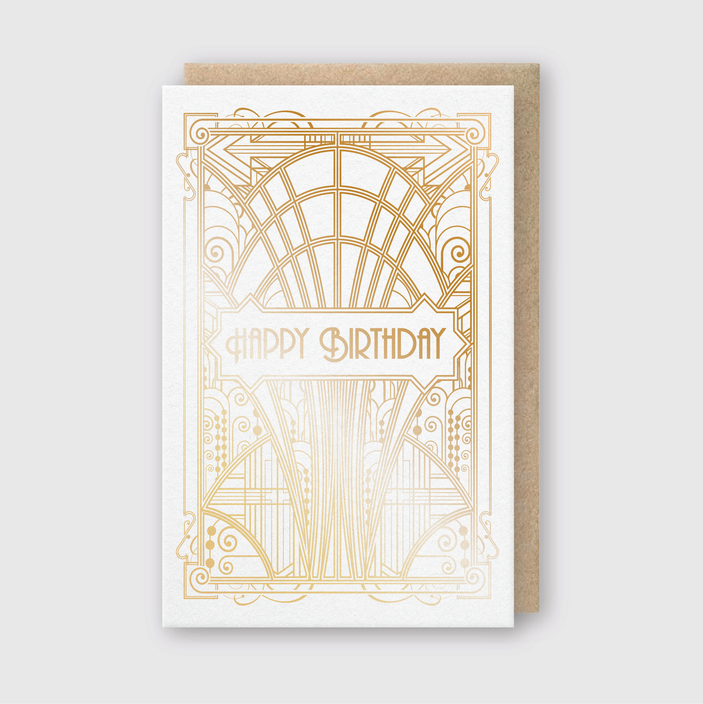 Happy Birthday Marquee Greeting Card