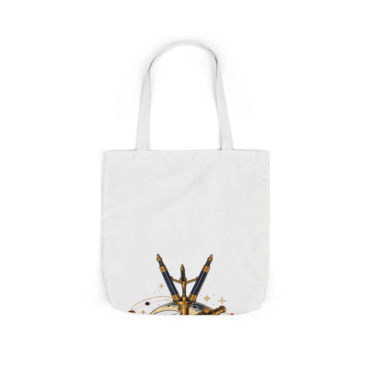 Vintage Telescope Celestial Astronomy Tote Bag