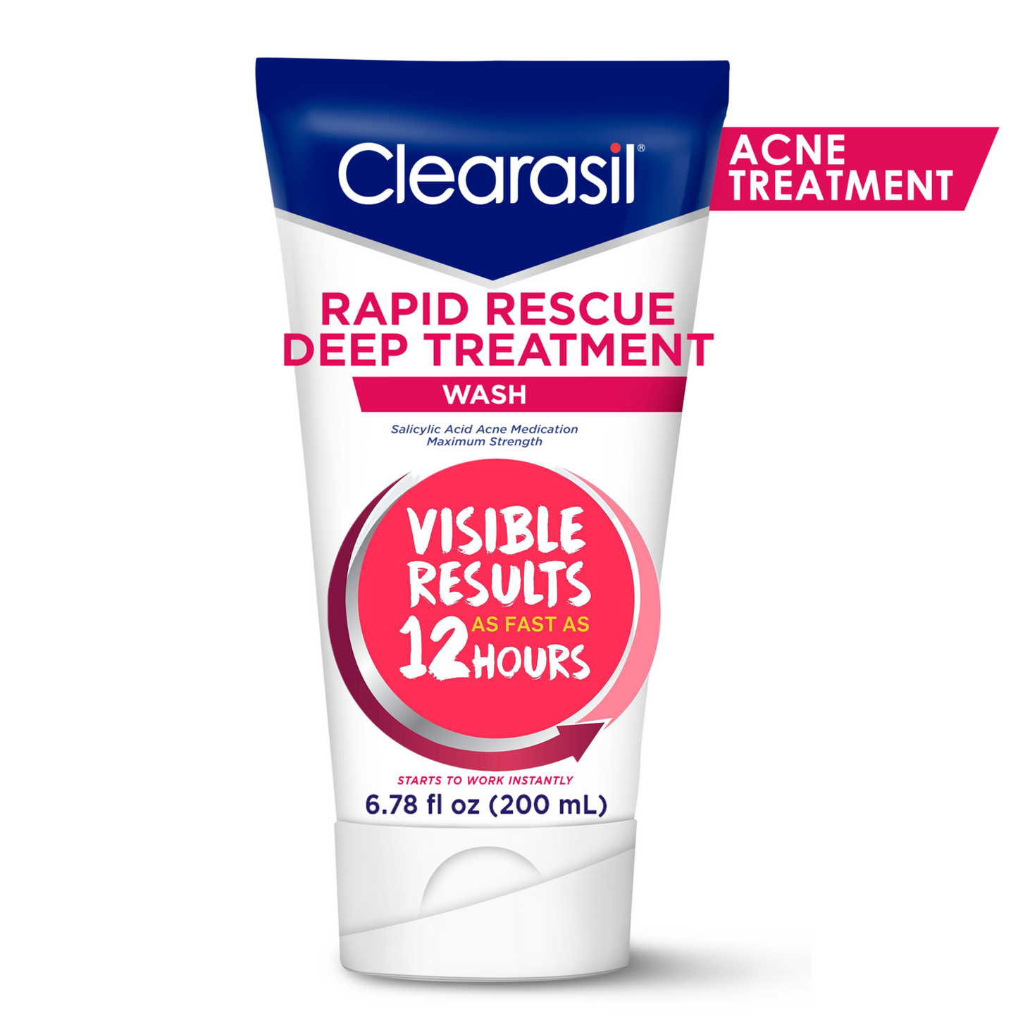 Clearasil Rapid Rescue Deep Treatment Wash 6.78 Oz