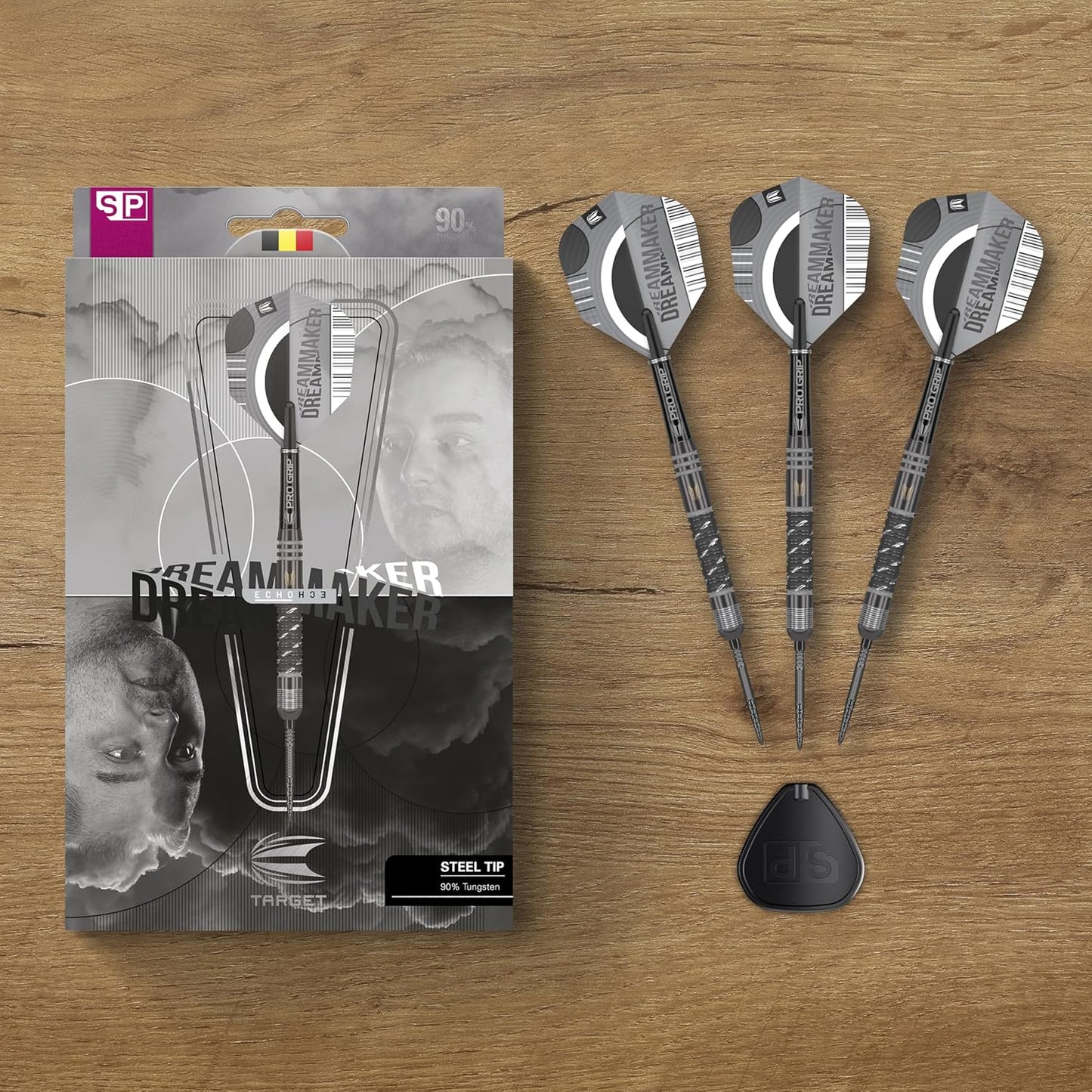 DIMITRI VAN DEN BERGH 90% x ECHO SP STEEL TIP DARTS