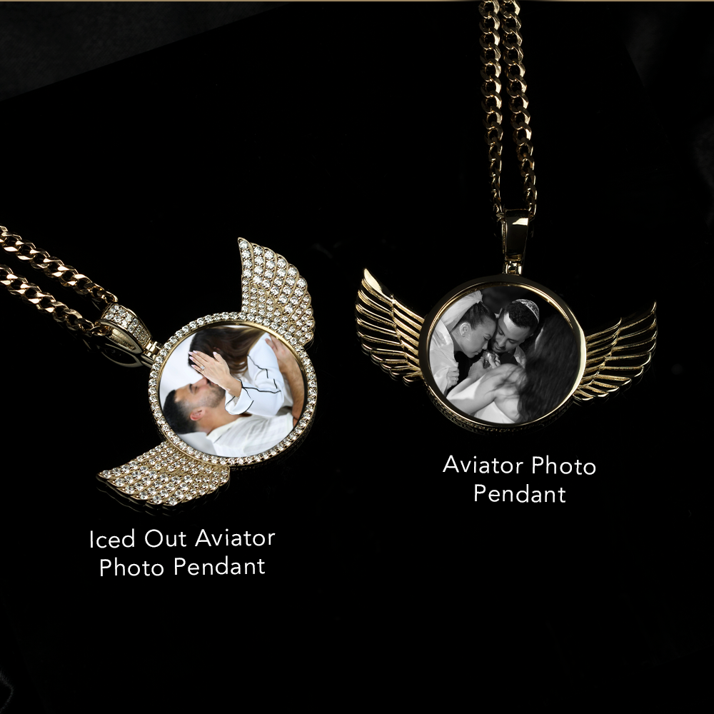Aviator Photo Pendant
