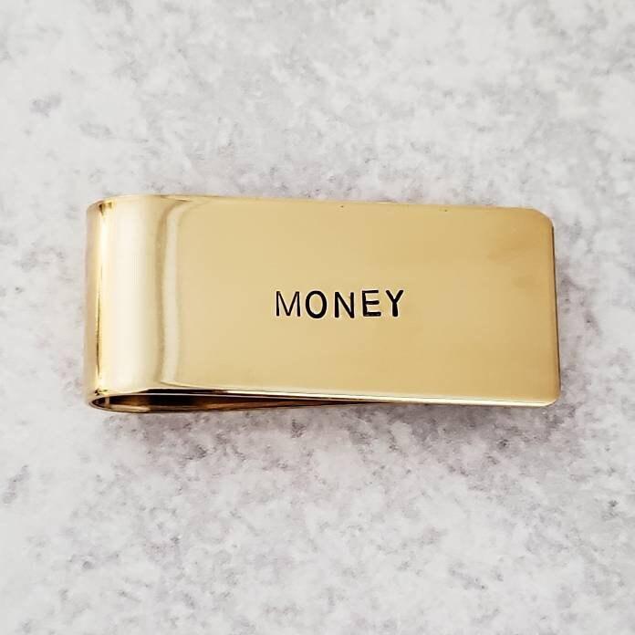 BEER MONEY Glass and Money Clip Gift