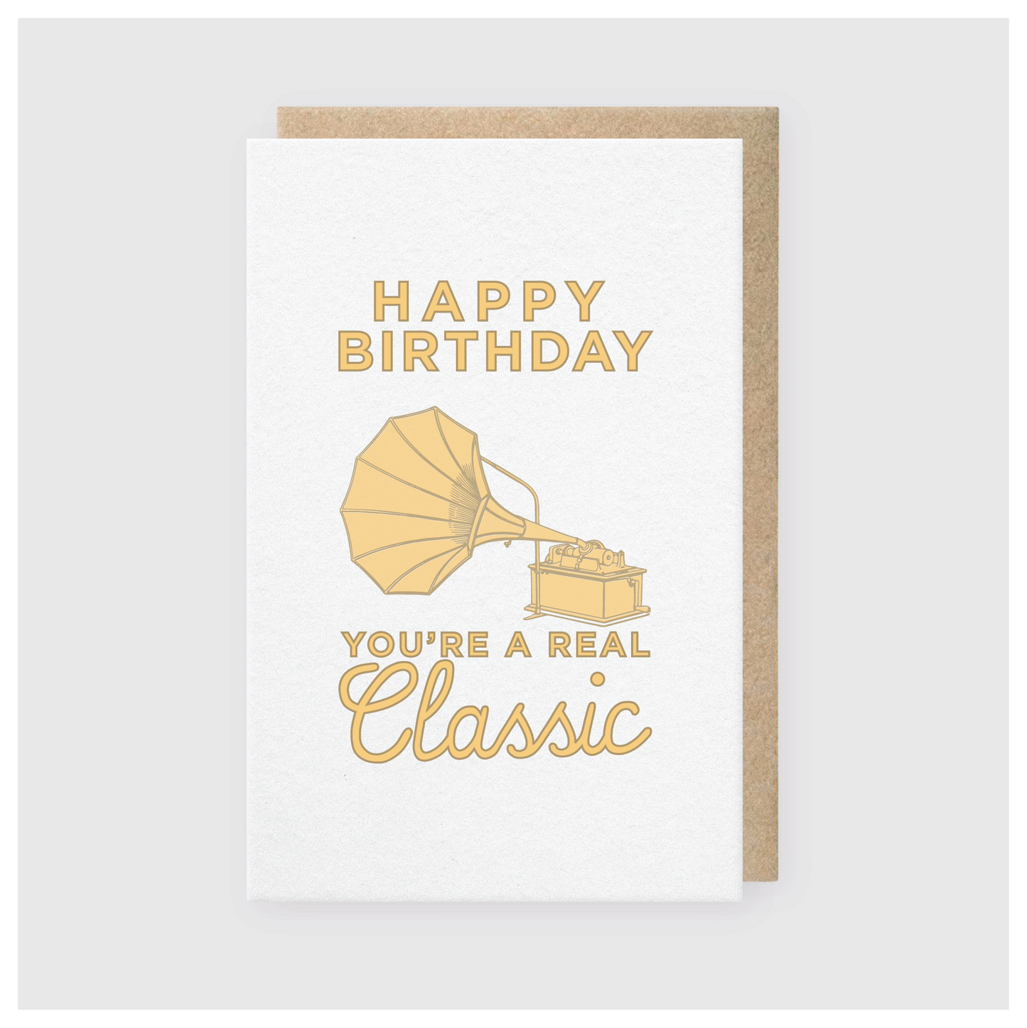 Classic Birthday Greeting Card