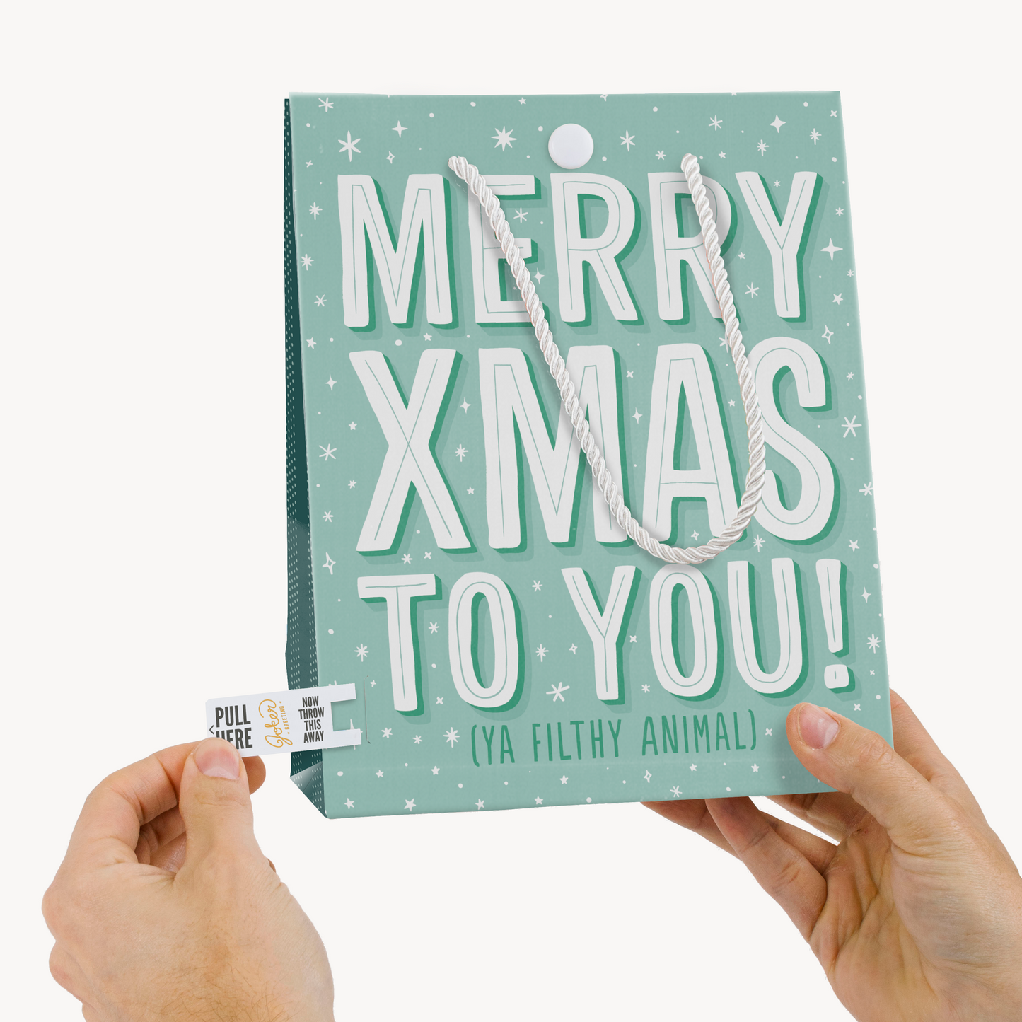 Endless Meowy Christmas Gift Bag