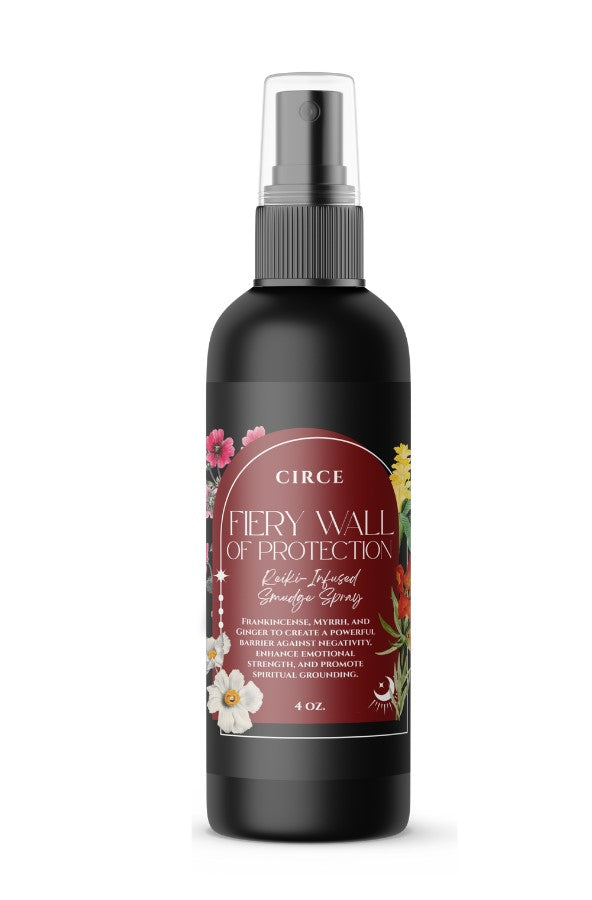 Fiery Wall of Protection Smudge Spray 4oz.