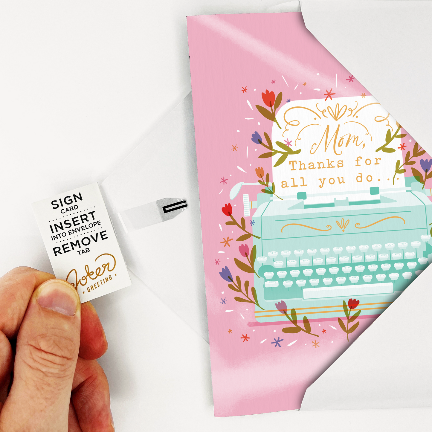 Endless Best Mother's Day Card with Glitter and Sticker Surprise