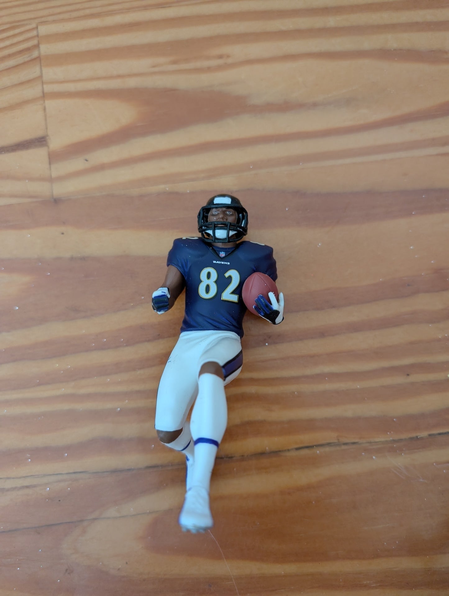 Baltimore Ravens Player Ornament from Unknown - Ornaments (Resin or Plastic Ornament, Sports-themed, Purple, Black, White)