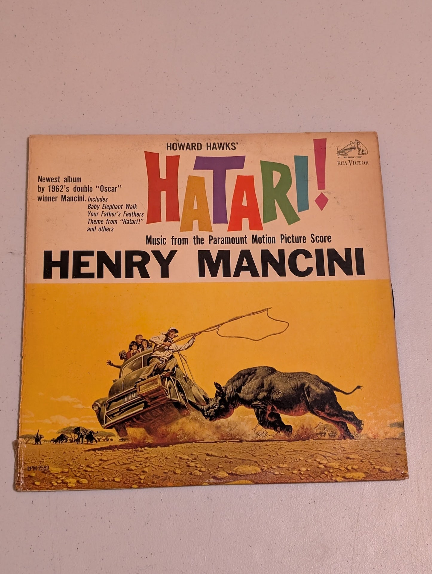 Henry Mancini Howard Hawks' Hatari! RCA Victor LPM-2559