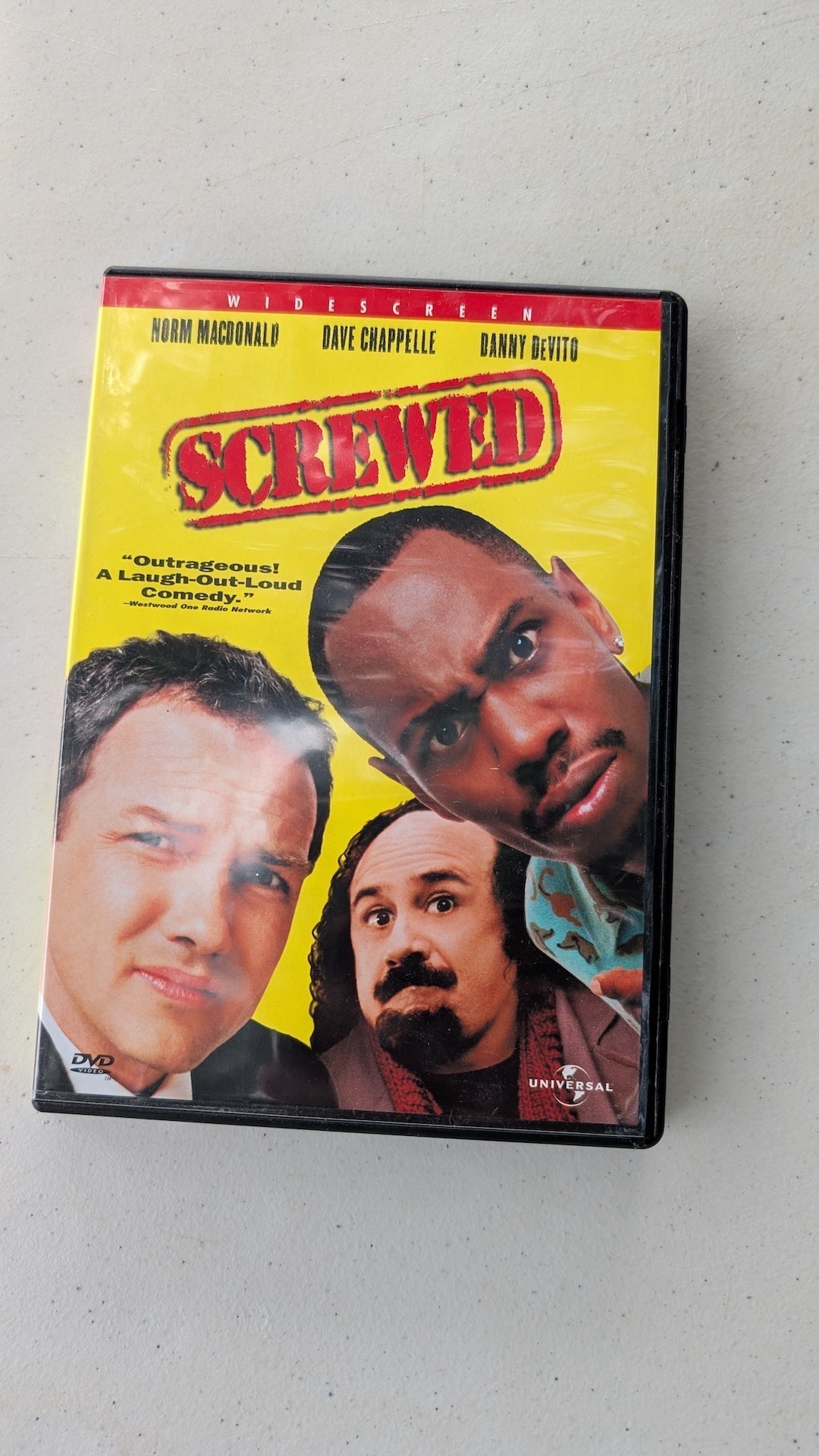 Screwed (DVD, 2000) Dave Chappelle ⢠Norm MacDonald ⢠Danny Devito