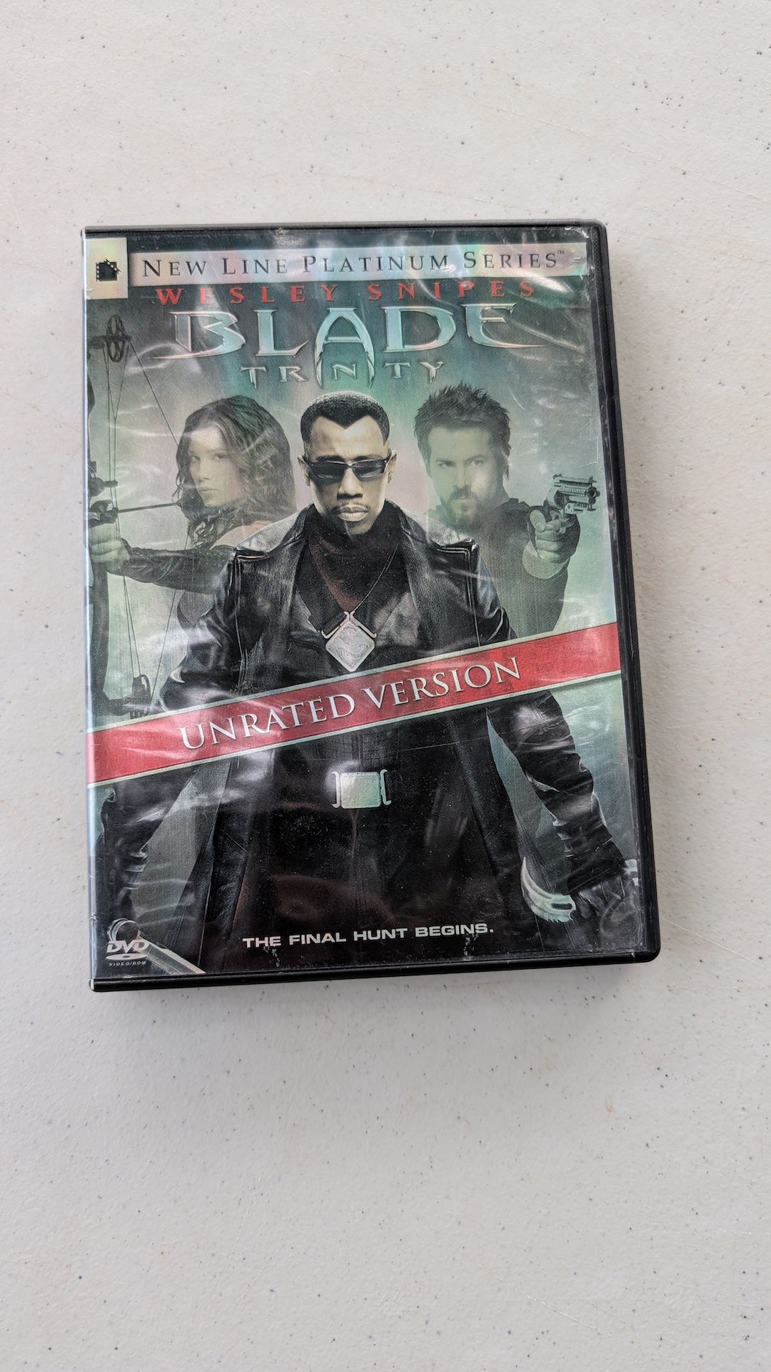 Blade Trinity Action Horror Sci Fi DVD Movie 2004 Wesley Snipes