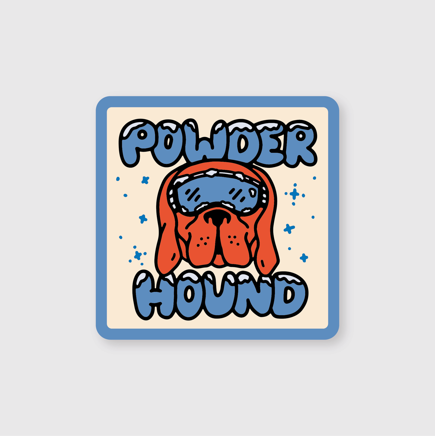 Powder Hound Sticker