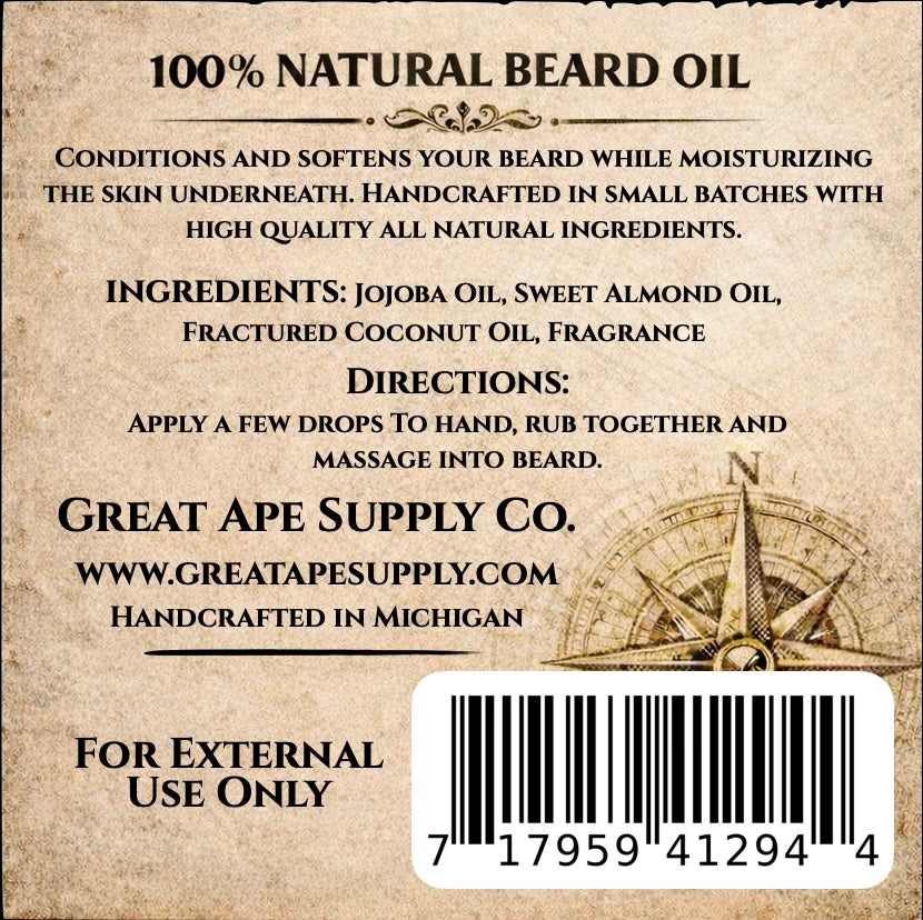 Base Camp - Unscented Beard Oil