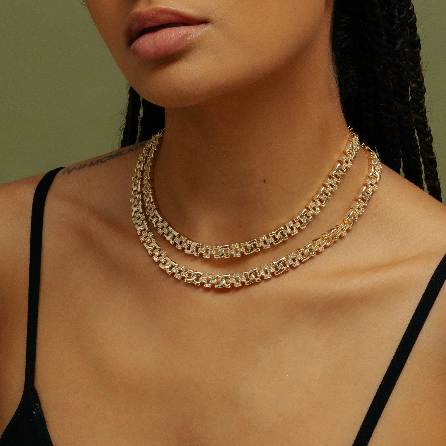 Iced Tribal Chain
