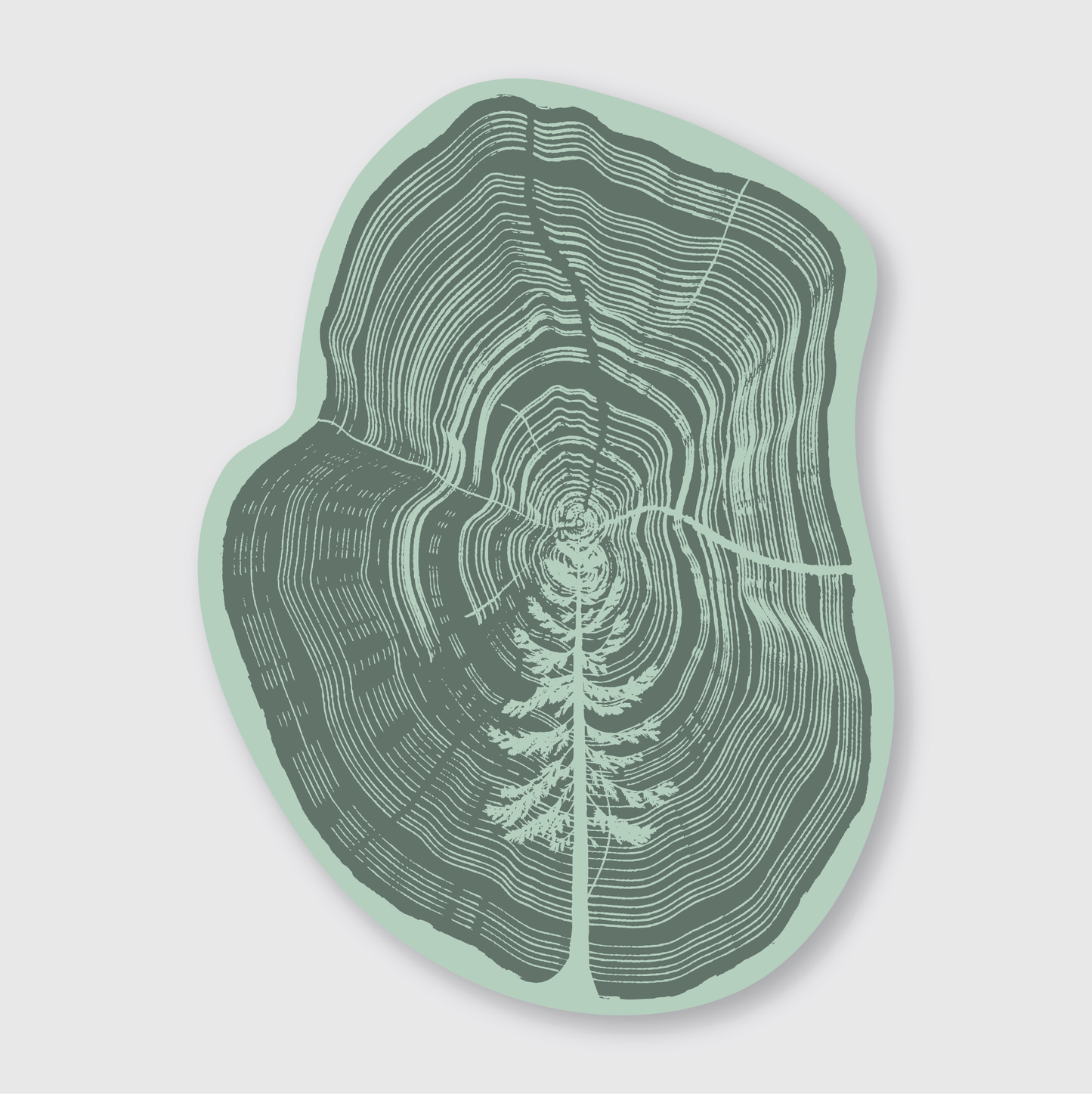 Tree In Tree Sticker