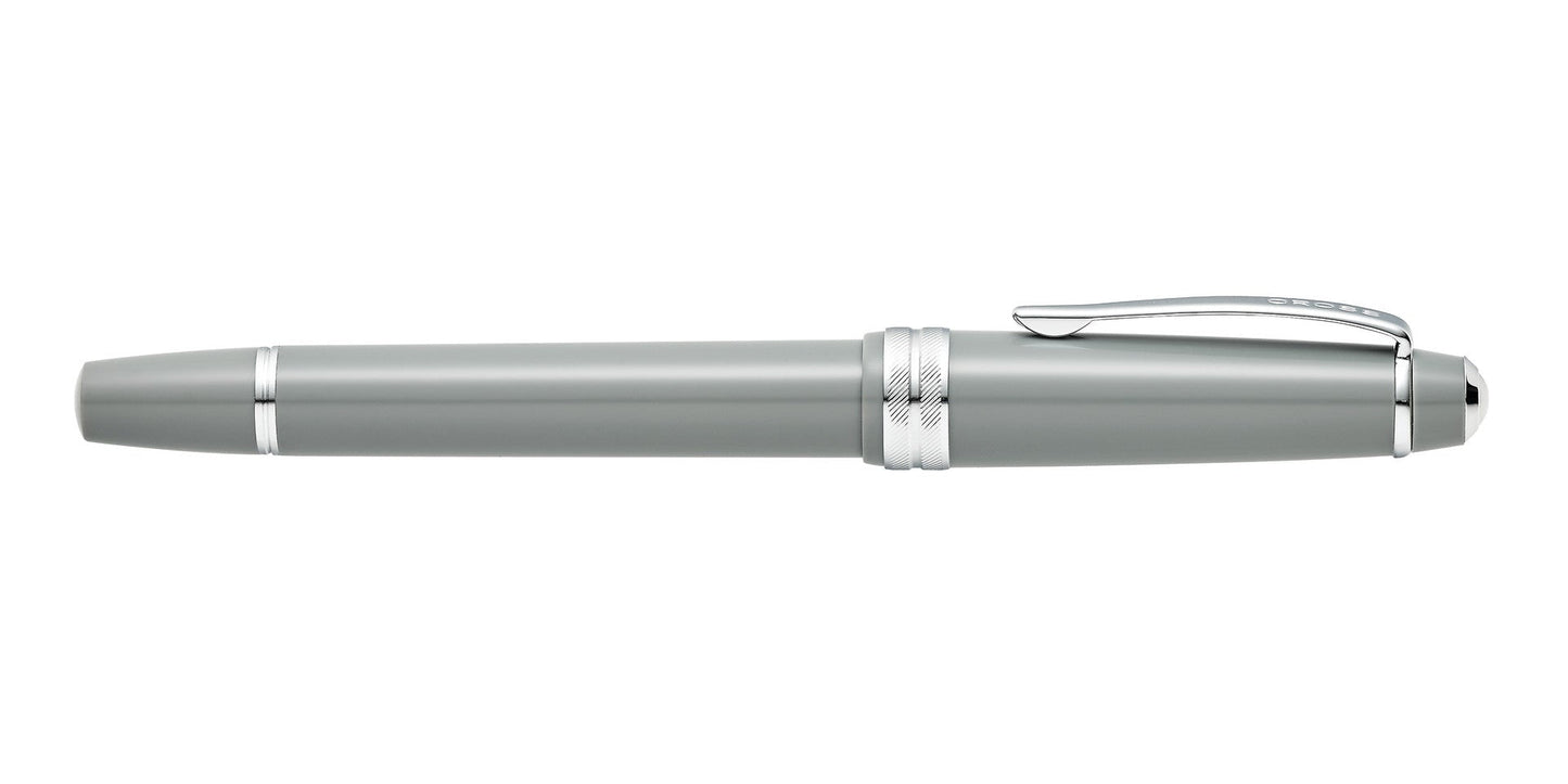 Bailey Light™ Polished Gray Resin Rollerball Pen
