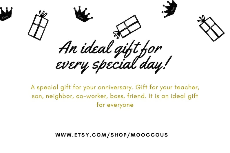 MOOG Personalized Glass Desk Name Plate