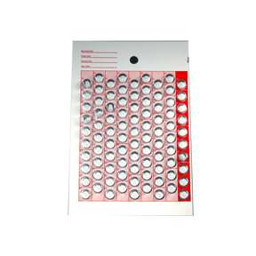 90-Dose Pressure-Sensitive (P/S) Punchcards – 250 Count