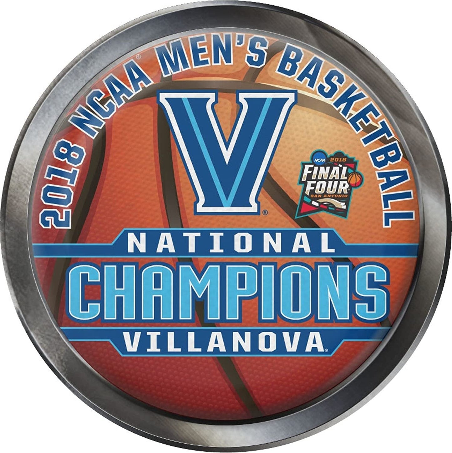 Stockdale Villanova Wildcats 2018 Champions SD78523 Auto Emblem Premium Acrylic Raised Decal University