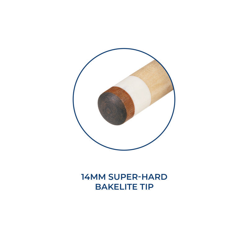 Natural Flare Handled Players Jump Cue