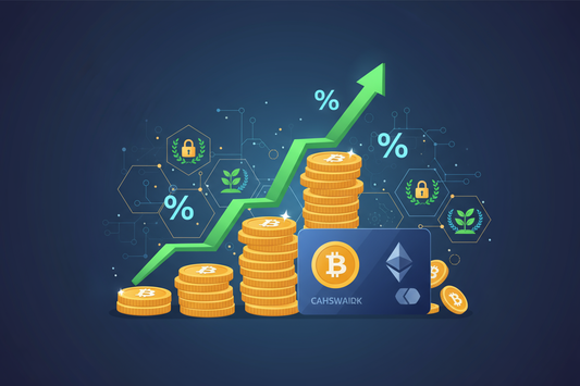 How to Earn Passive Income Through Crypto Cashback and Staking