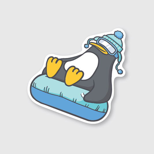Penguin Tubing Sticker
