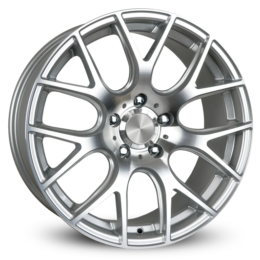 PRO SPOKE | Silver Machined Face | 19x8.5 ( 5x112 )