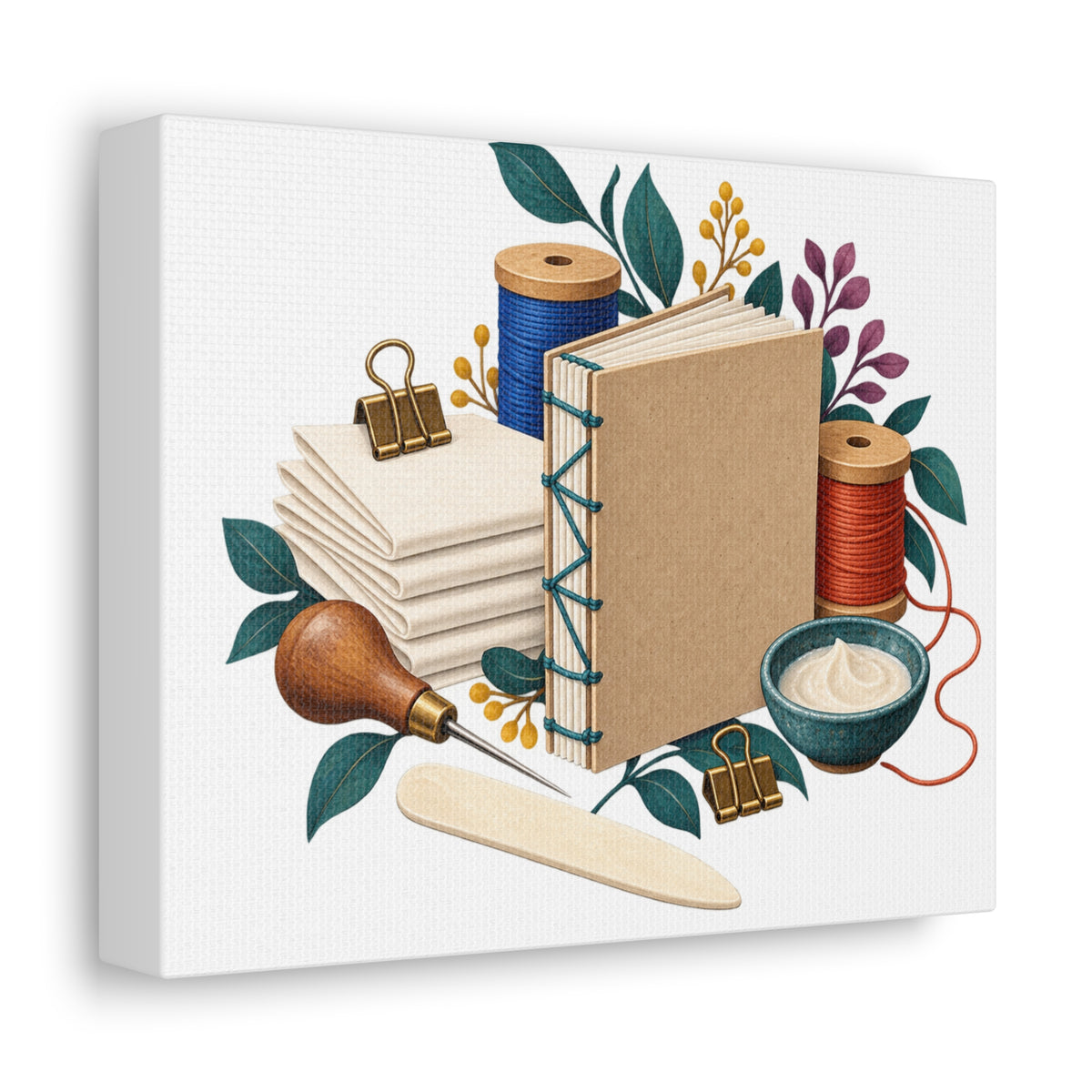 Hand Bookbinding Workshop Canvas