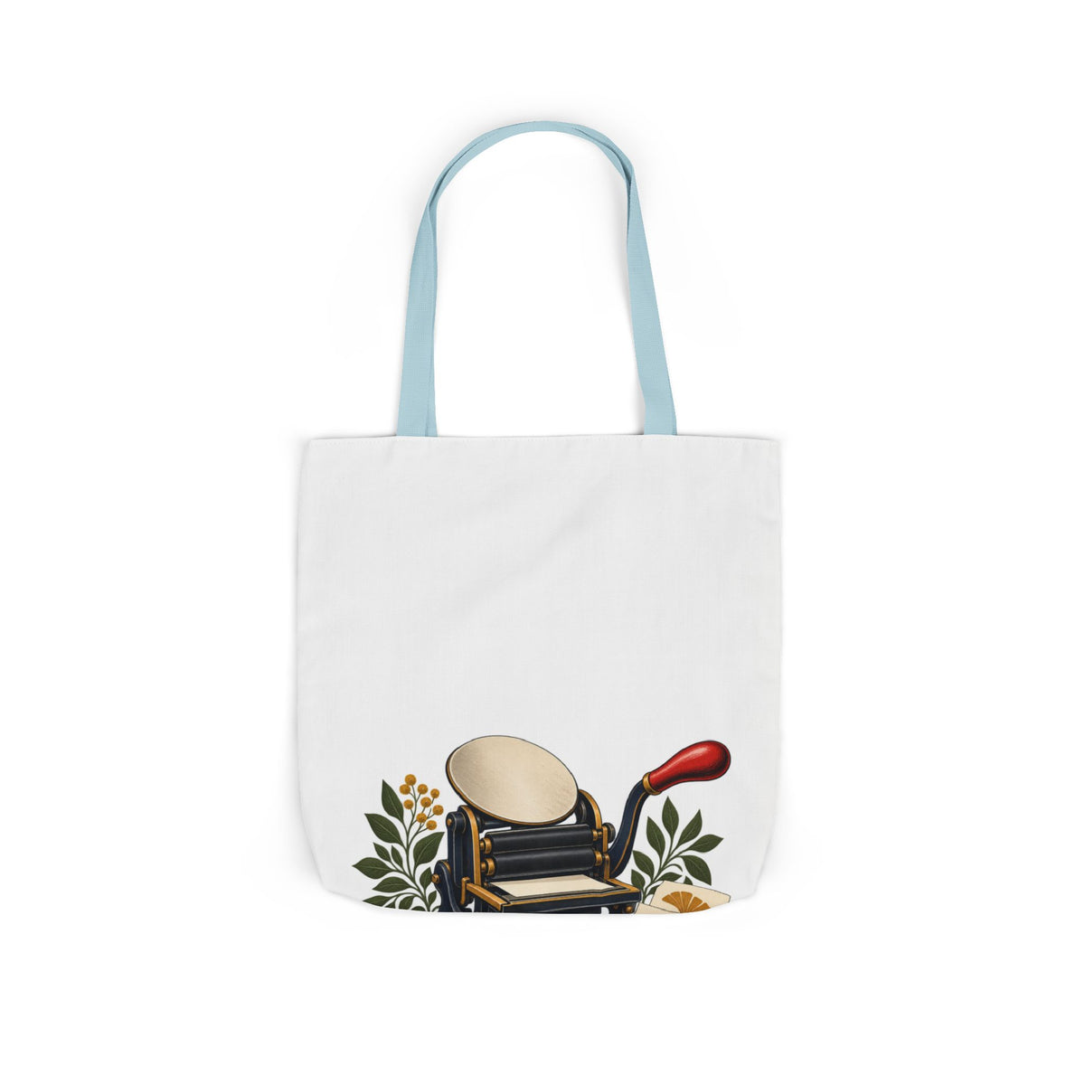 Botanical Letterpress Printshop Tote Bag