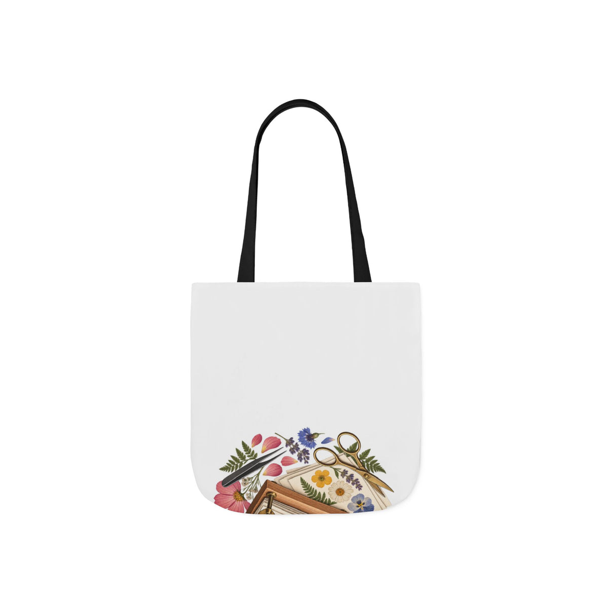 Botanical Flower Press Workshop Tote Bag