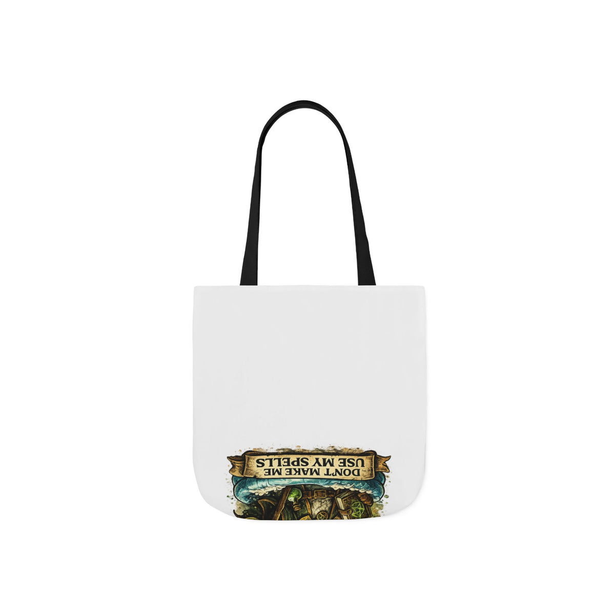 Crazy Cat Wizard Funny Fantasy Magic Tote Bag
