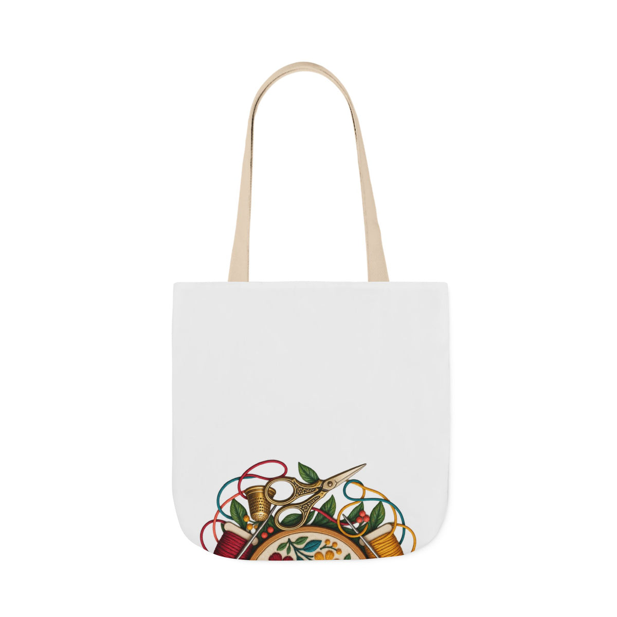 Botanical Embroidery Workshop Tote Bag