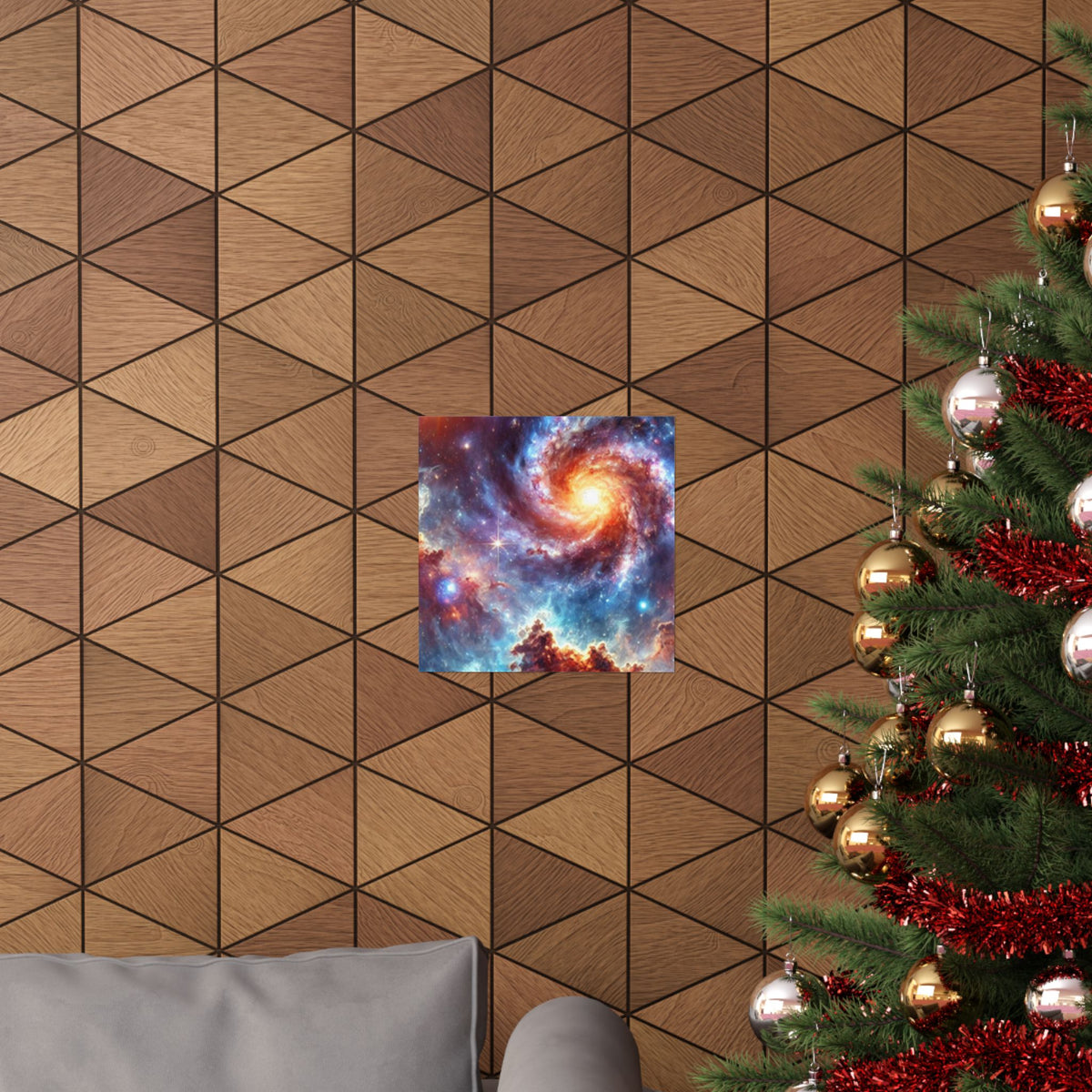 Galaxy Nebula Dreamscape Abstract Space Poster Wall Art Decor