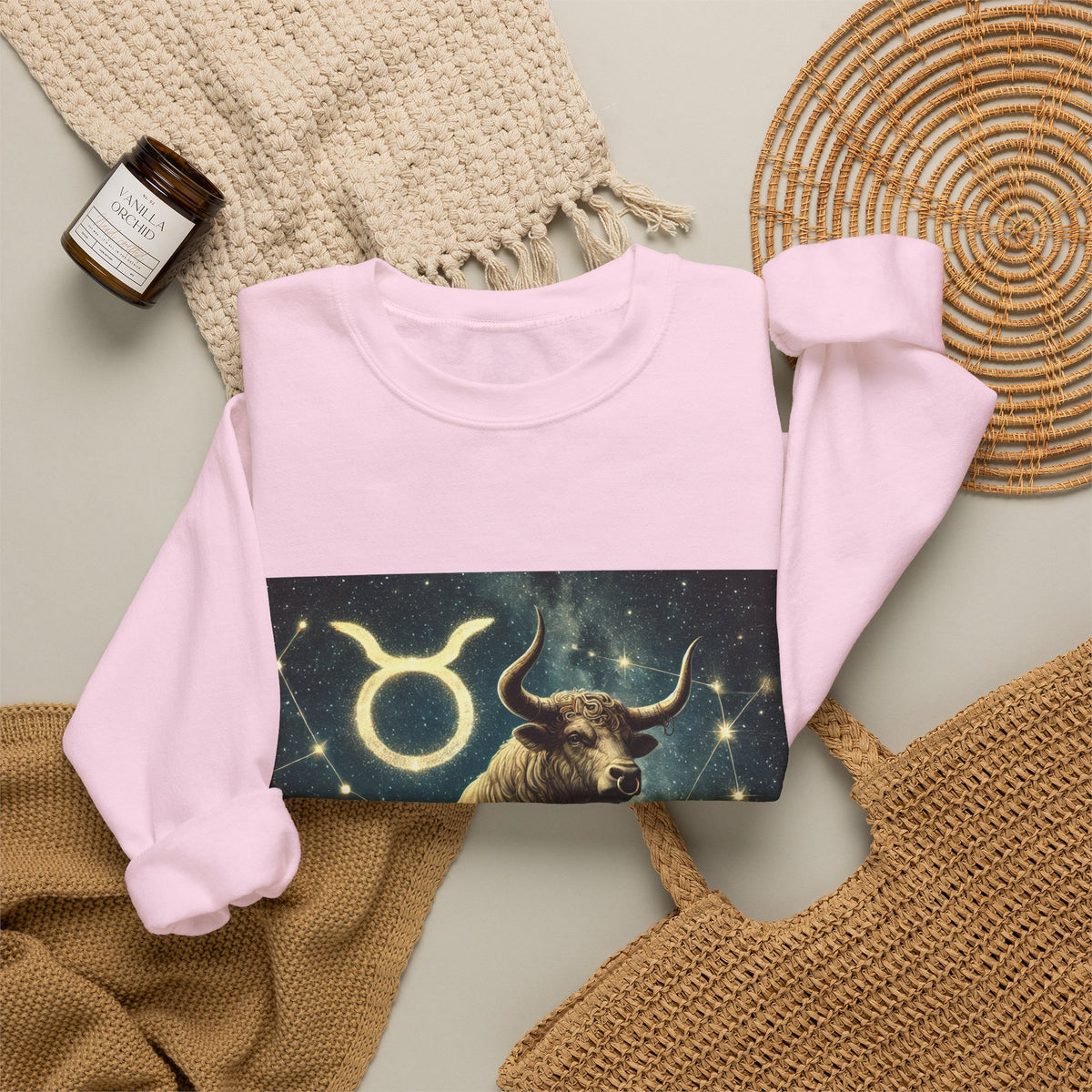Taurus Bull Constellation Celestial Sweatshirt